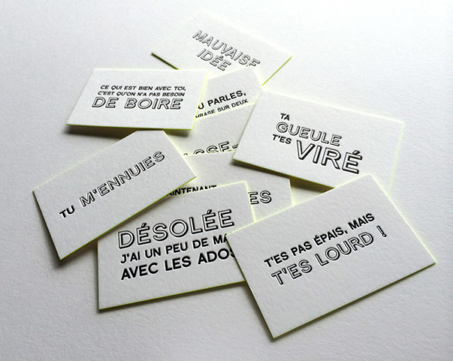 Badcass - Cartes à distribuer