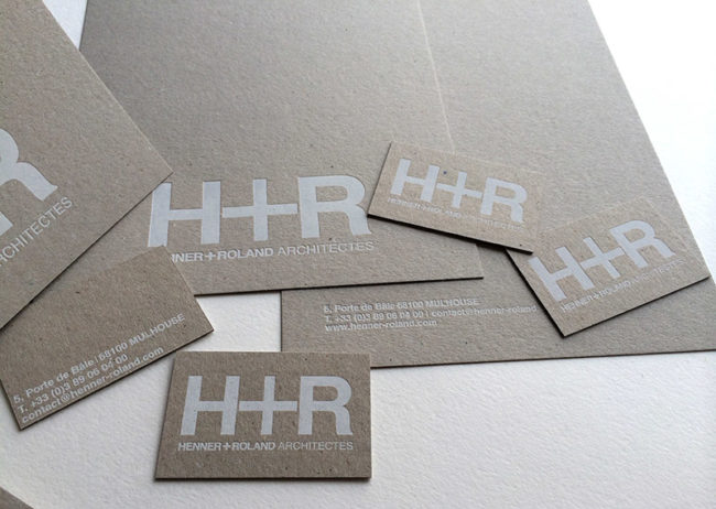 Badcass - Papeterie en letterpress - Architecte