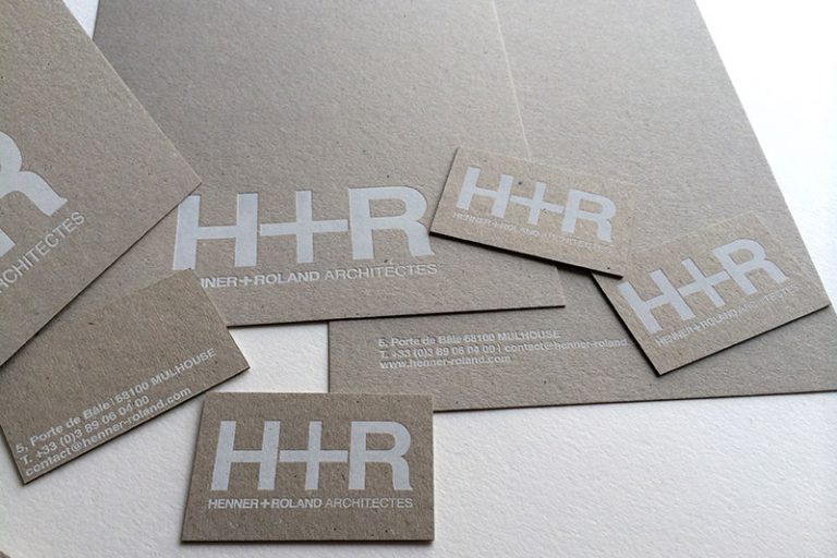 Badcass - Papeterie en letterpress - Architecte