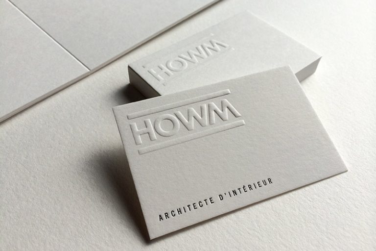 Badcass - Papeterie en letterpress - Architecte d'intérieur