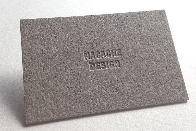 Badcass - Carte de visite en letterpress - Webdesigner