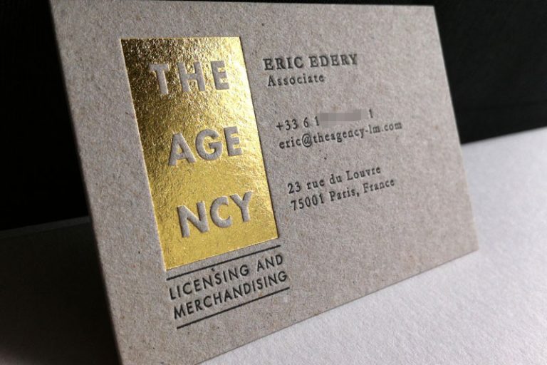 Badcass - Carte de visite en letterpress - Licensing and merchandising