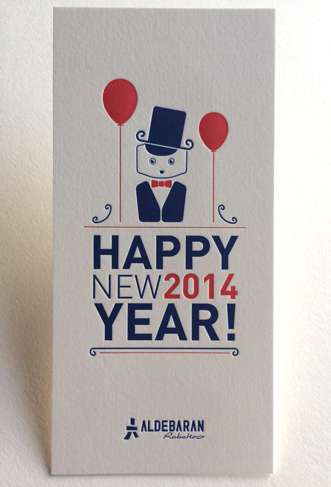 Badcass - Carte de vœux - Robotique humanoïde