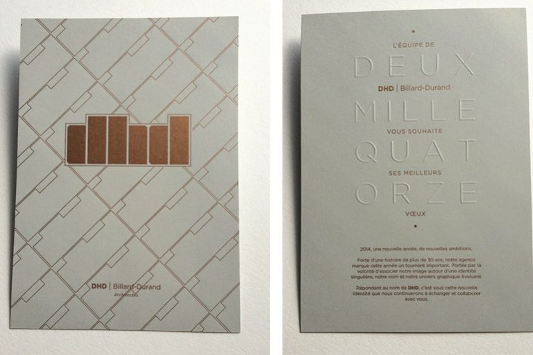 Badcass - Carte de vœux - Architectes