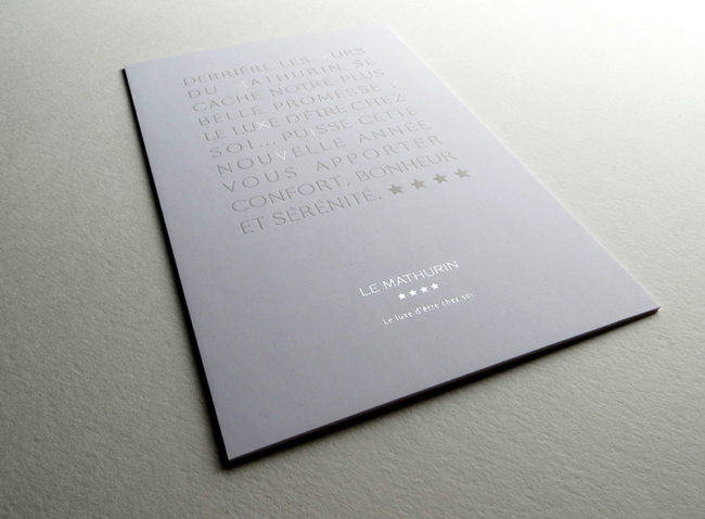 Badcass - Carte de vœux - Hôtel de luxe