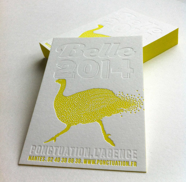 Badcass - Carte de vœux - Agence de graphisme