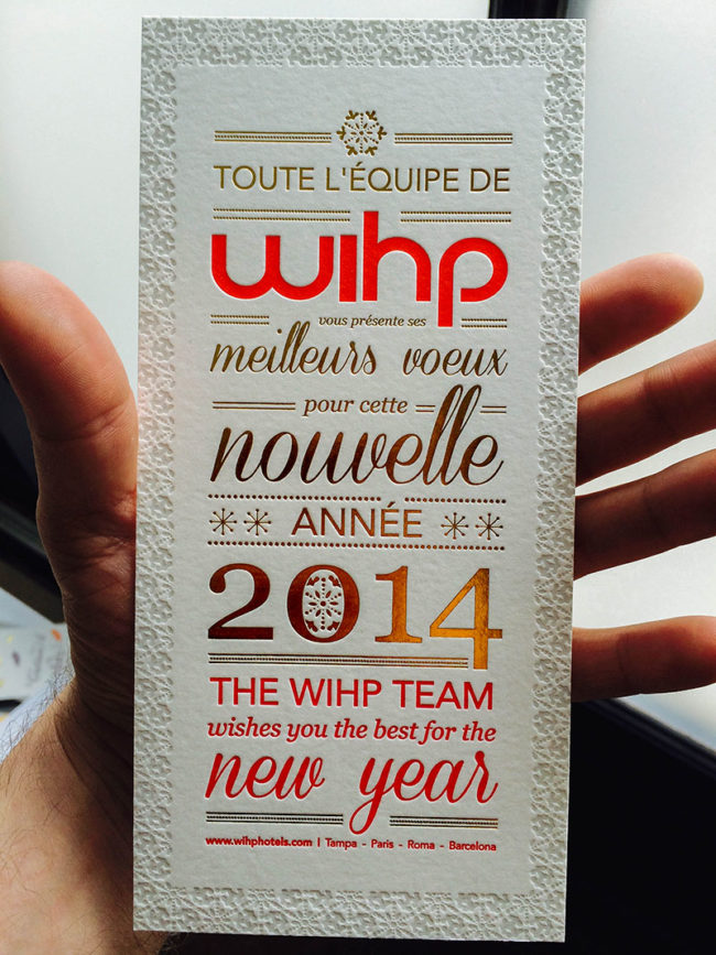 Badcass - Carte de vœux - Hotel Marketing Agency