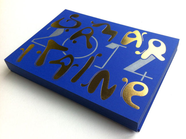 Badcass - Carte de vœux en letterpress - Samaritaine