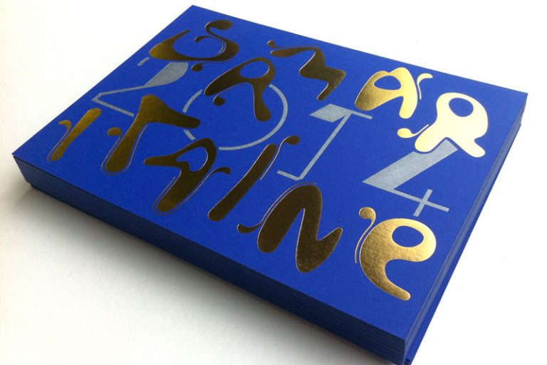 Badcass - Carte de vœux en letterpress - Samaritaine